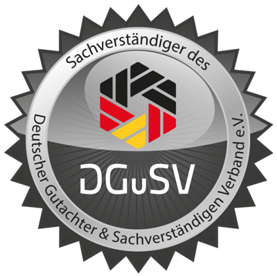 dgusv-siegel-kfz-gutachter Zertifizierter Kfz-Gutachter Hamburg